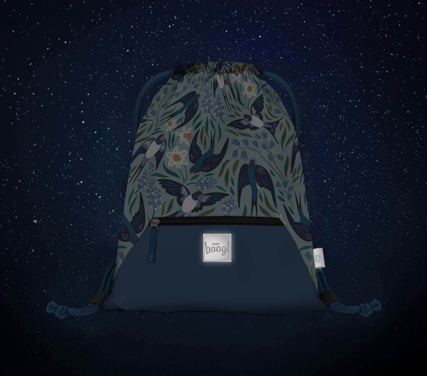 baagl-gym-sacks-birdie-sac-de-gym-poche-zipp-e-lavable image 4