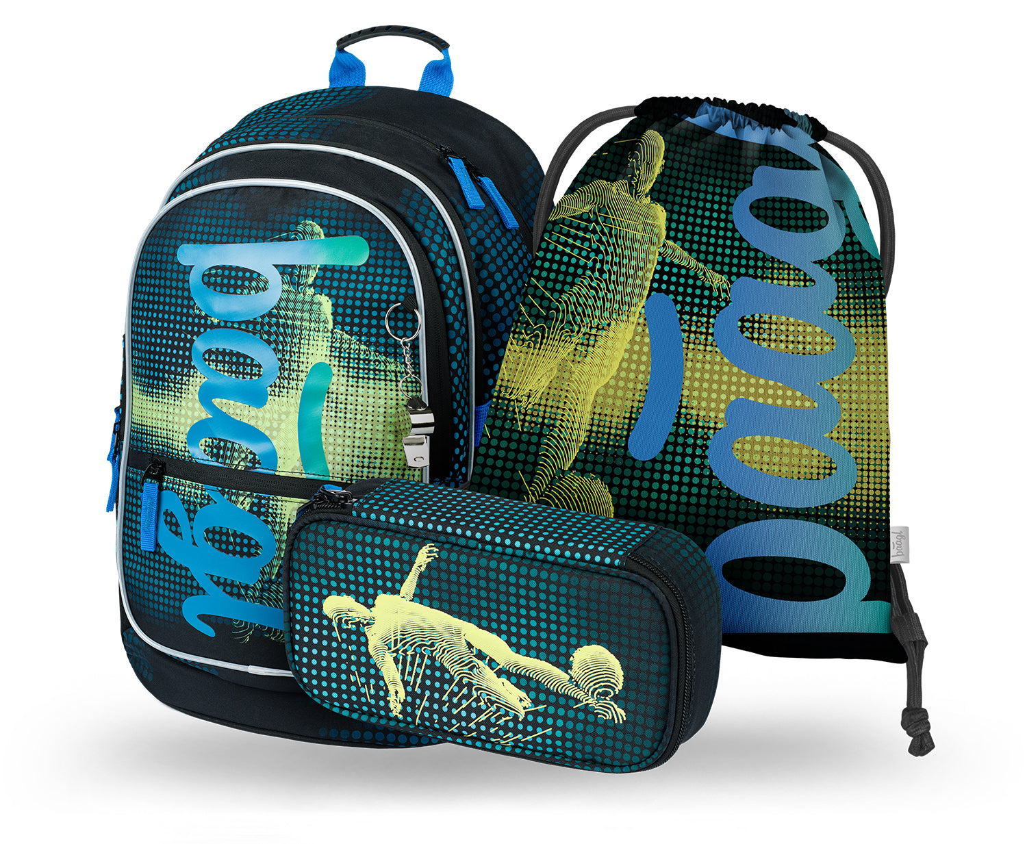 baagl-core-football-player-set-scolaire-3-pi-ces-25-l image 1