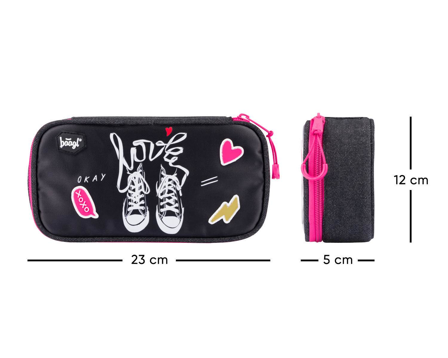 baagl-sneakers-tui-scolaire-rigide-trousse-vide image 4