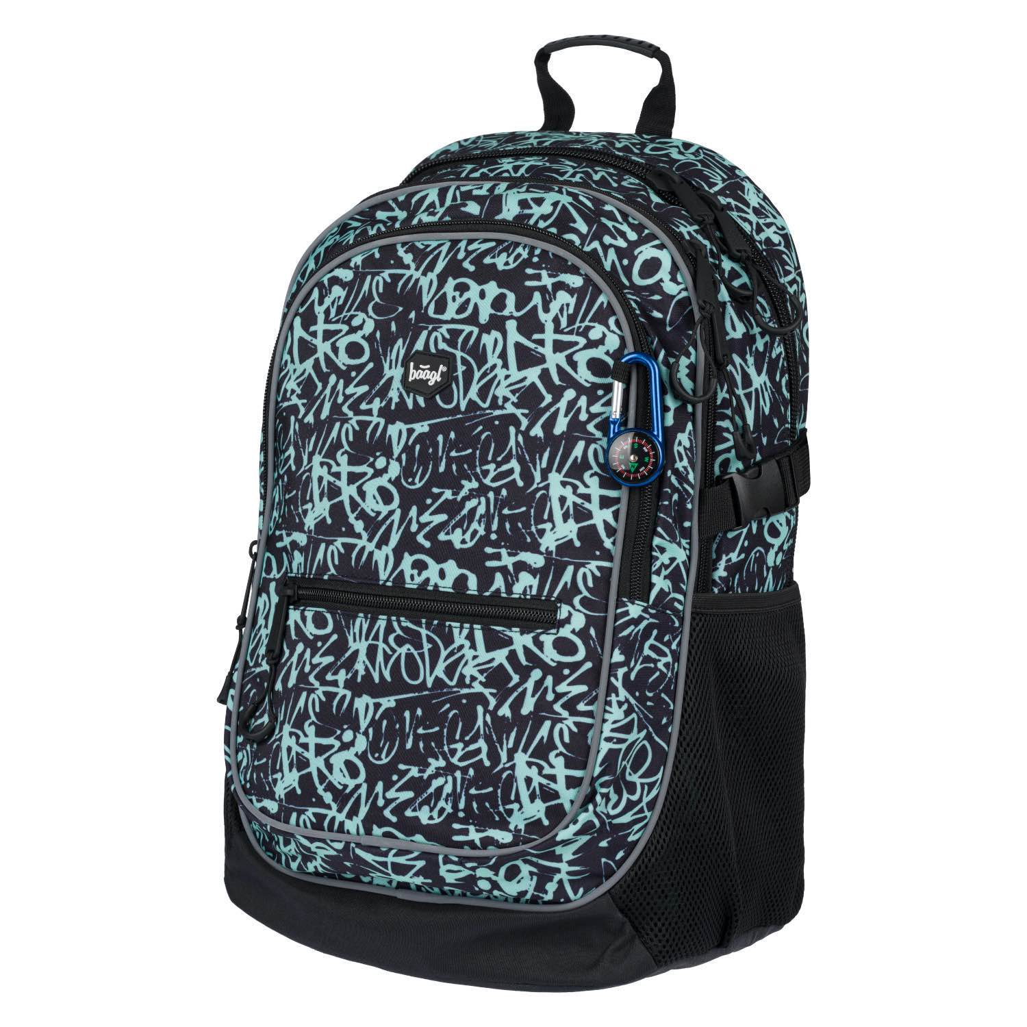baagl-core-graffito-sac-dos-25-l-ergonomique-imperm-able image 2