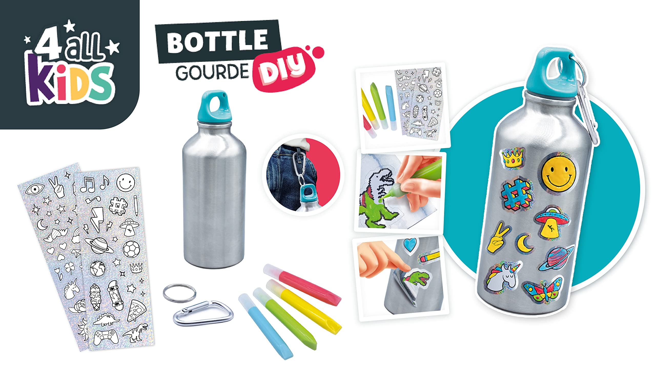 buki-fk001-gourde-diy-inox-400-ml-d-corer-stickers image 3