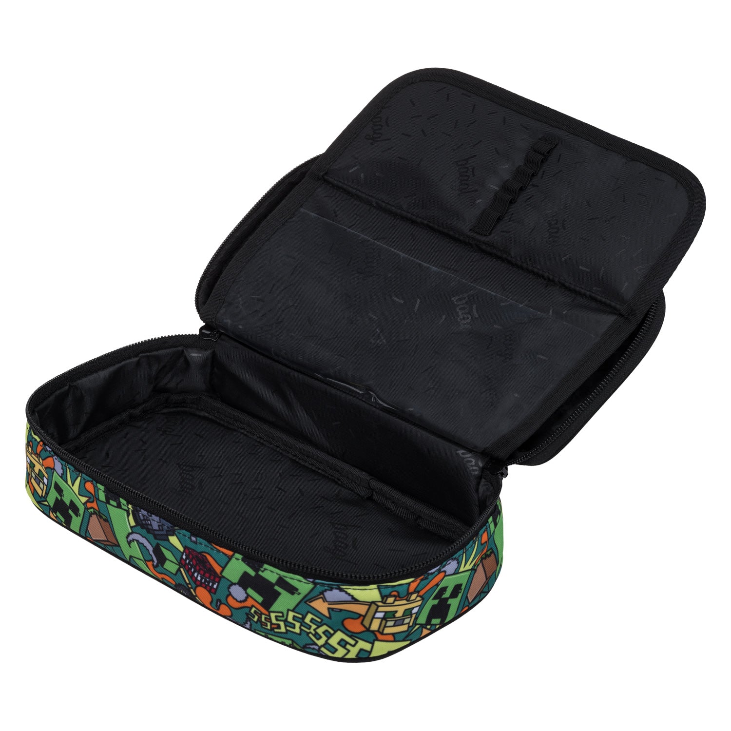 baagl-school-pencil-pouches-minecraft-chaos-trousse-recycl-e image 2