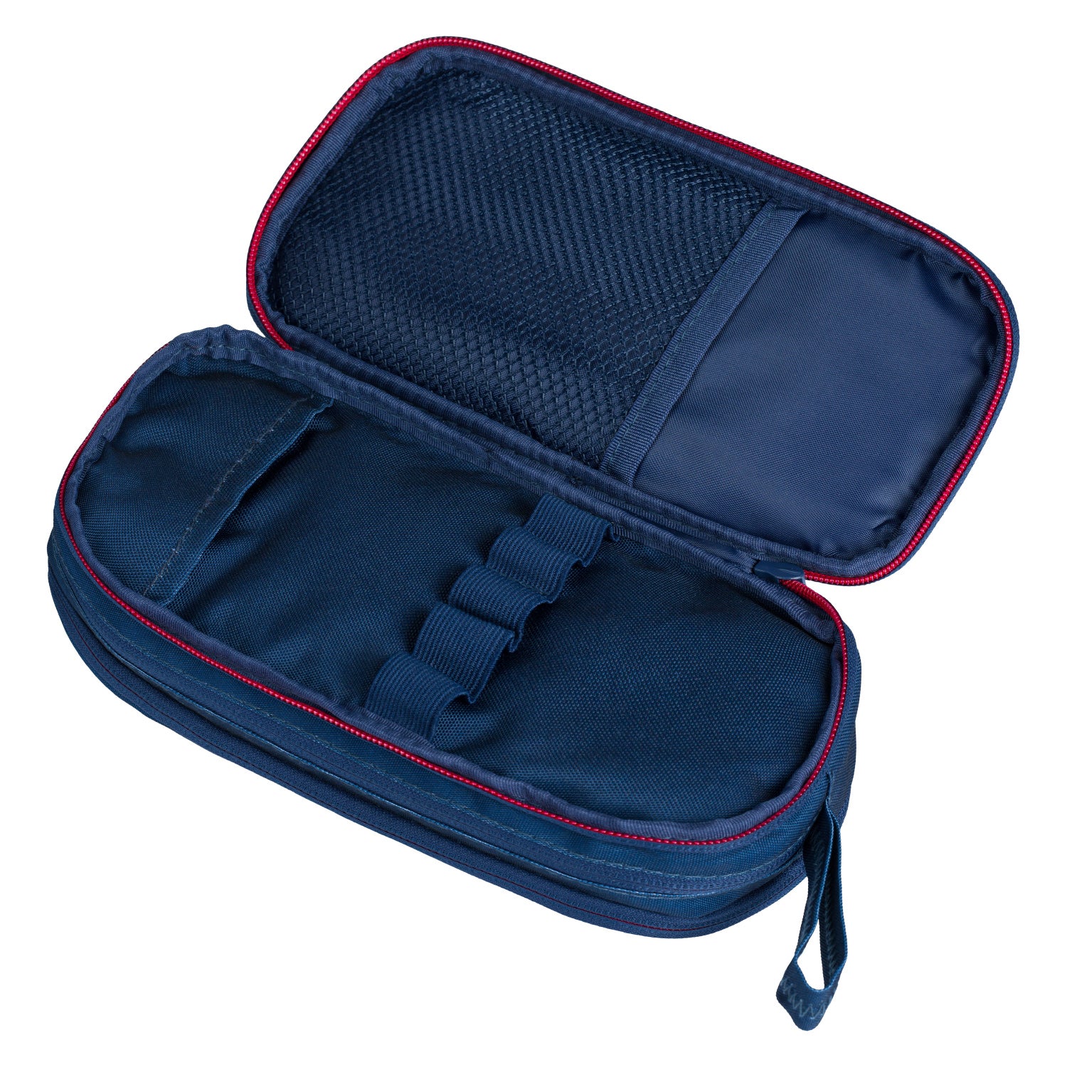 baagl-student-trousse-tudiant-bleu-marine-3-zips image 3