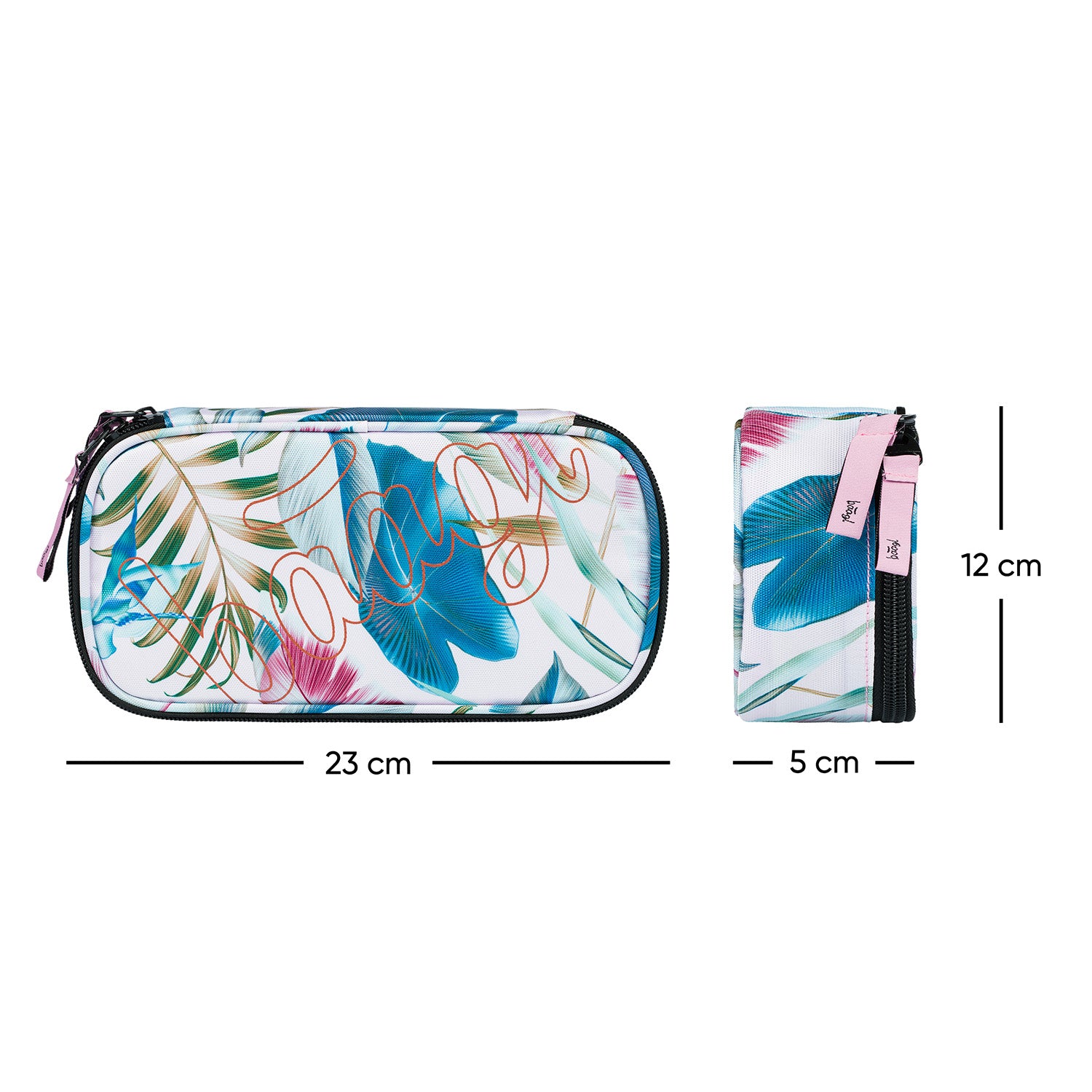 baagl-leafs-trousse-scolaire-leafs-motif-feuilles image 4