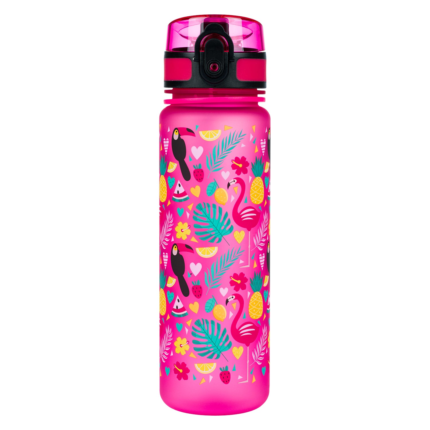 baagl-drinking-bottles-gourde-tritan-flamingos-500-ml image 2