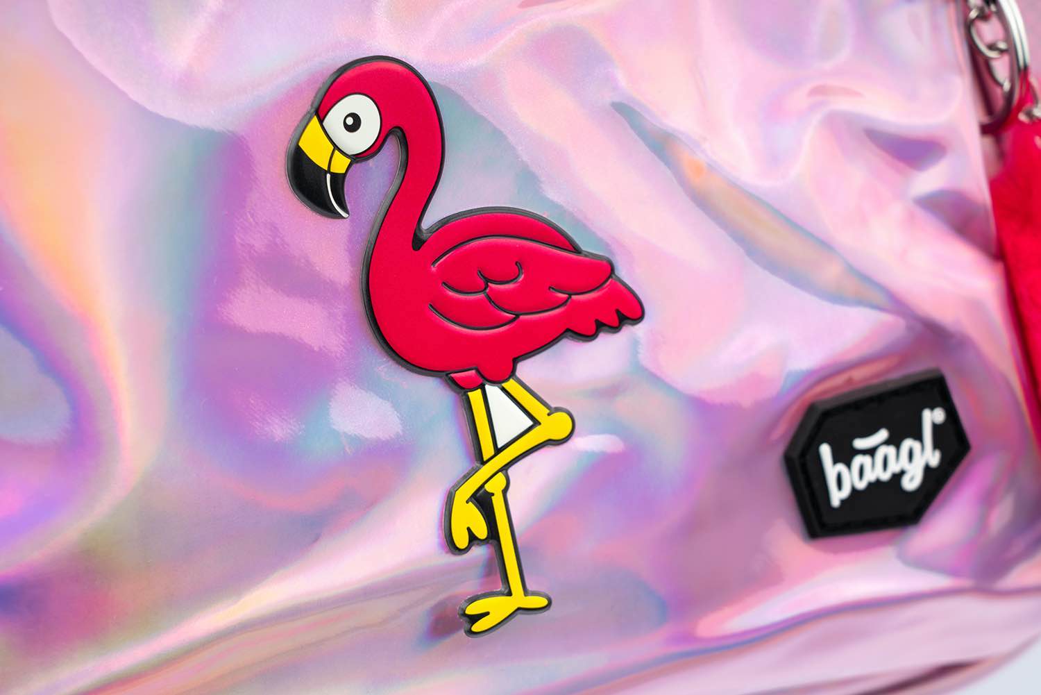 baagl-flamingo-autocollants-3d-flamant-rose-r-utilisables image 3