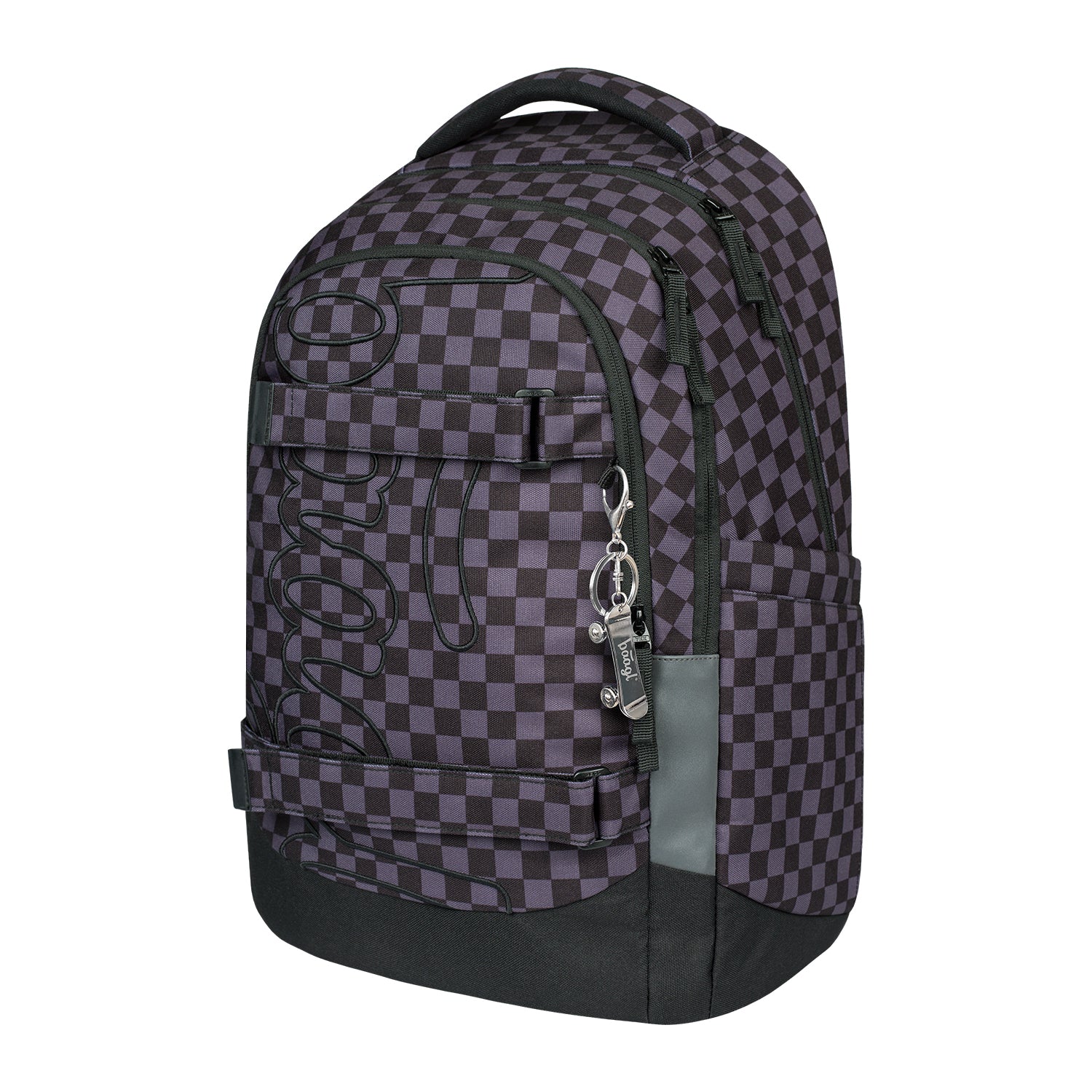 baagl-skate-max-ska-grey-sac-dos-coll-ge-gris image 2