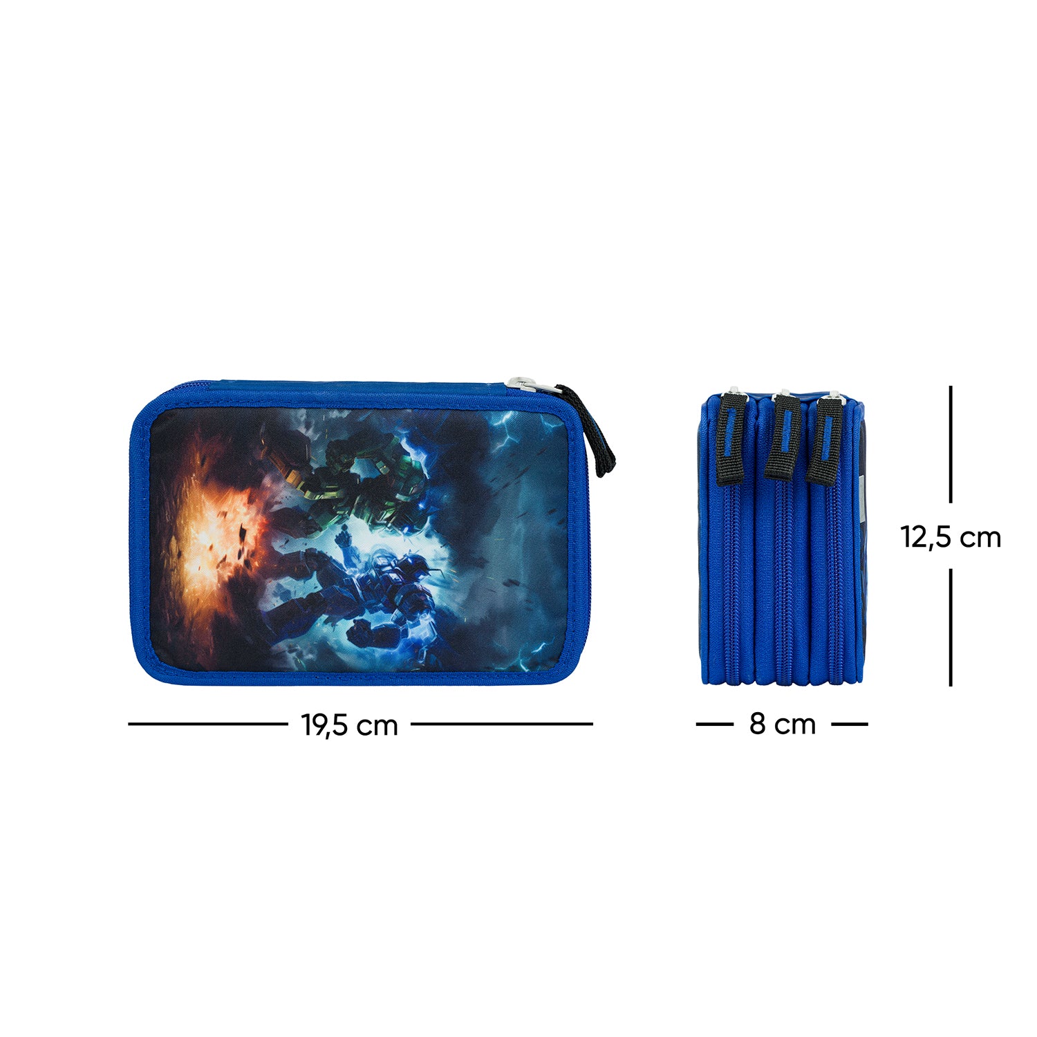 baagl-robots-trousse-3-compartiments-vide image 6