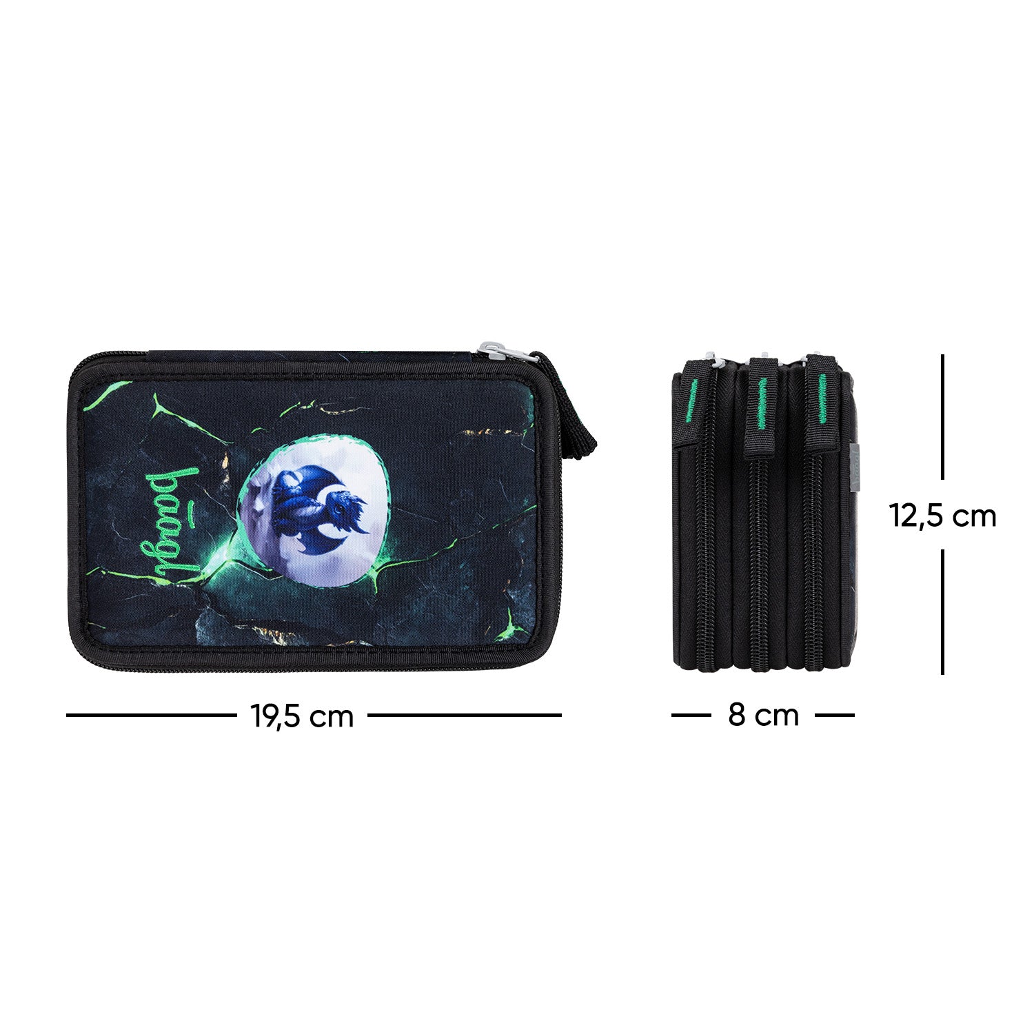 baagl-dragons-trousse-3-compartiments-vide image 6
