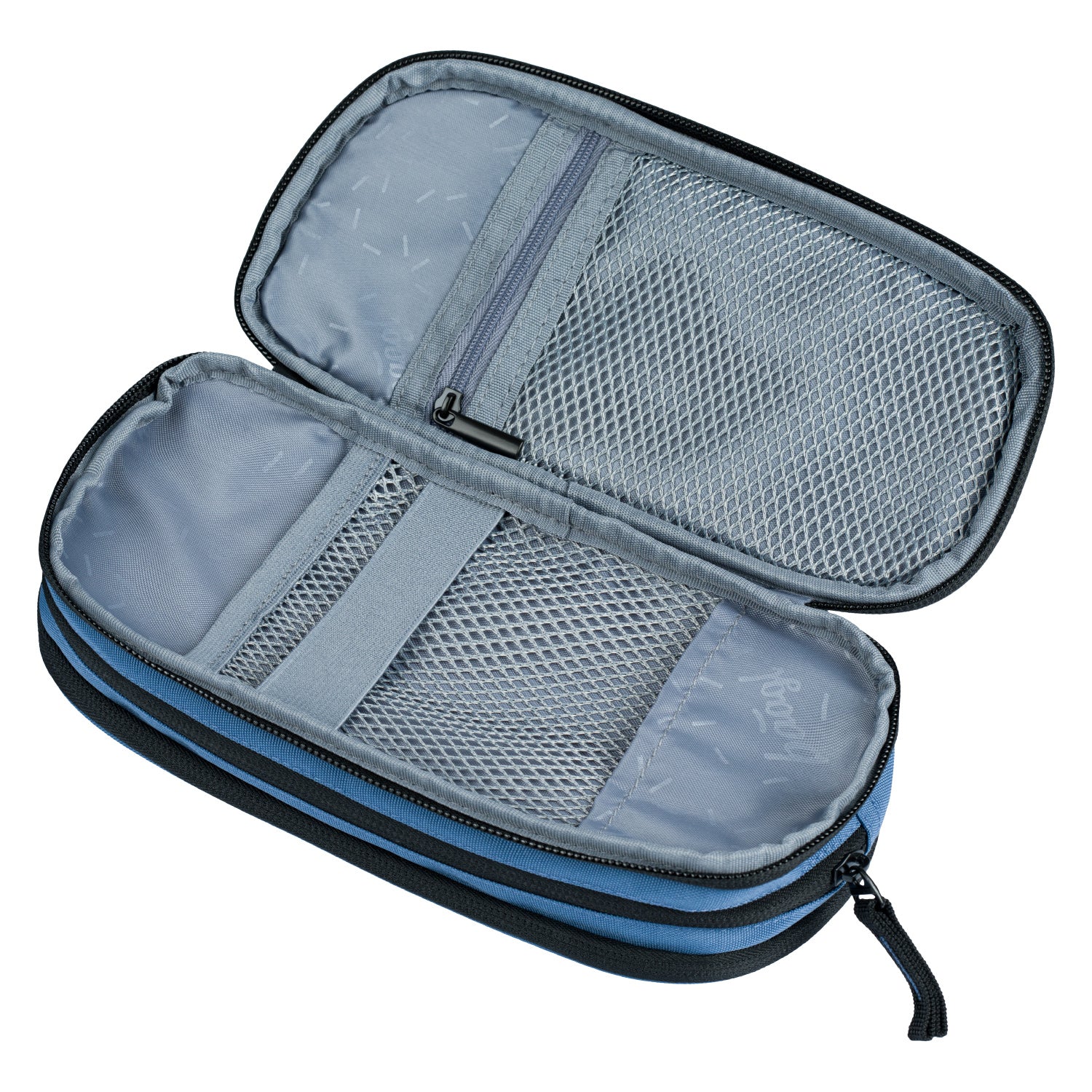 baagl-student-ocean-blue-trousse-tudiant-3-compartiments image 3