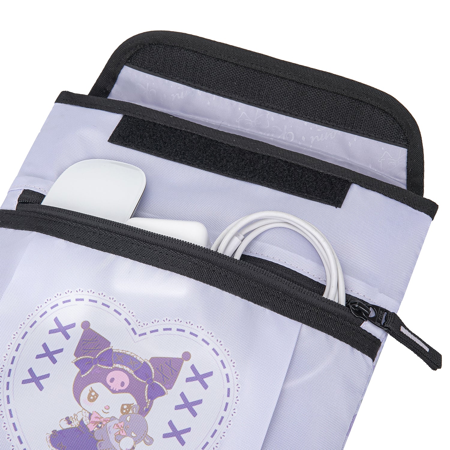 baagl-kuromi-sweet-one-housse-ordinateur-15-recycl-e image 4