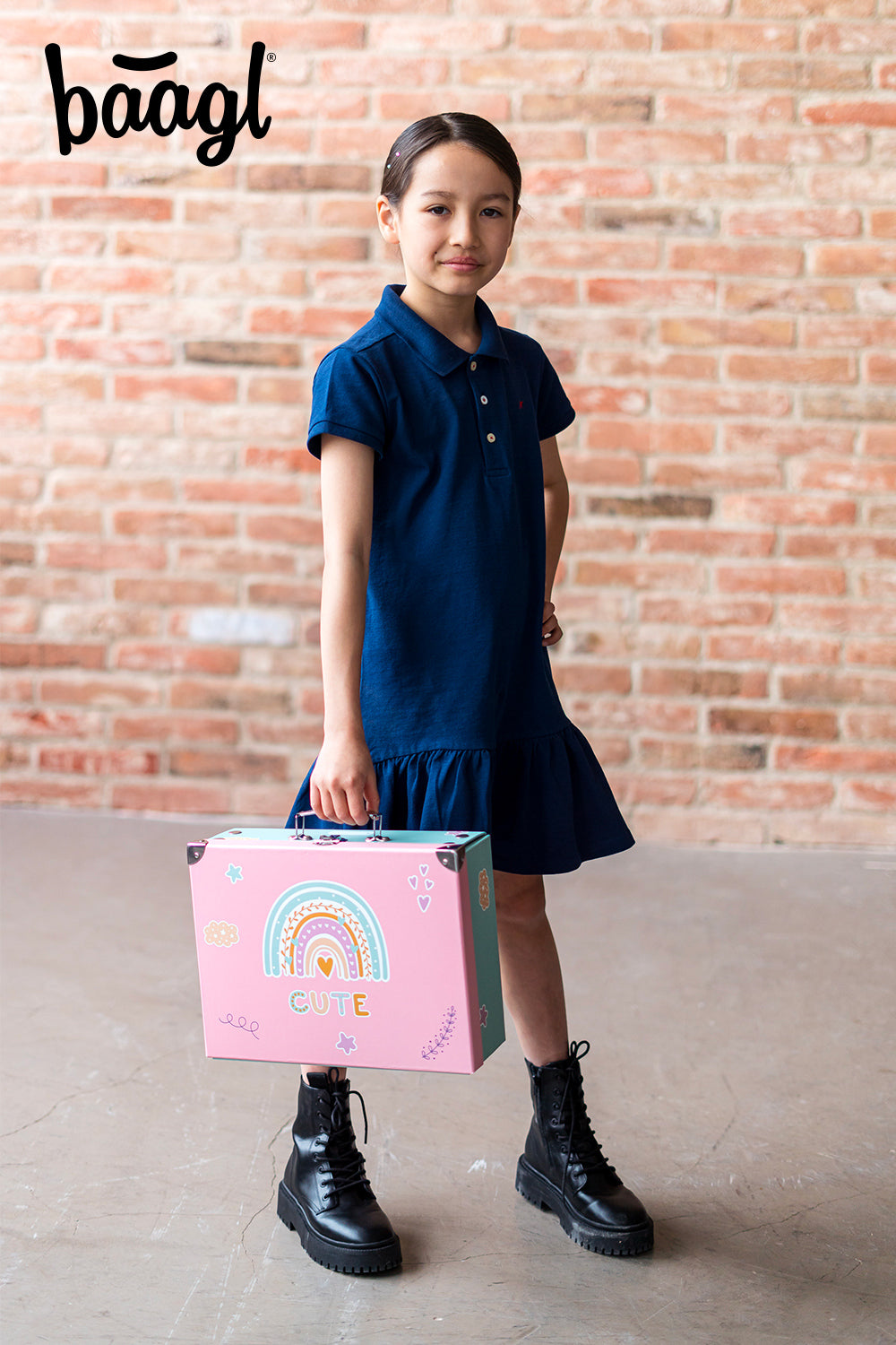 baagl-briefcases-pink-rainbow-valisette-scolaire-pliante-rose image 6