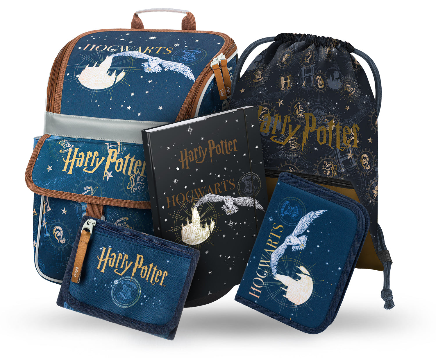 baagl-school-sets-zippy-harry-potter-cartable-18-l-hogwarts image 1