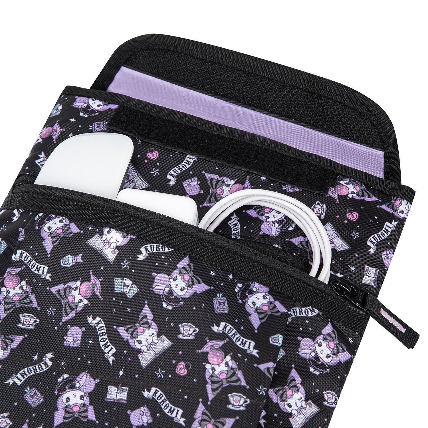 baagl-kuromi-black-housse-pc-15-pouces-recycl-e image 4