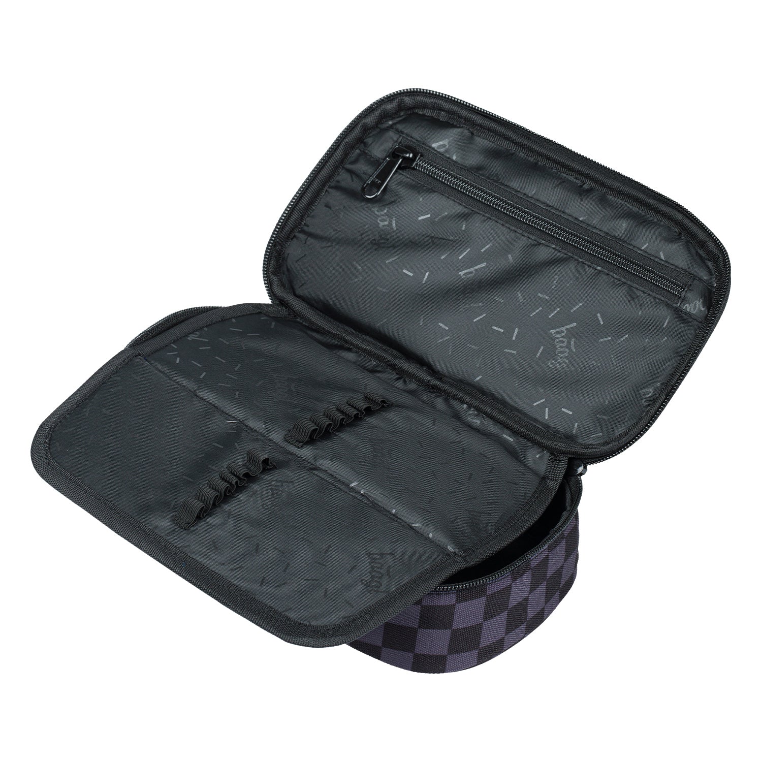 baagl-ska-grey-trousse-scolaire-grise-rigide-vide image 3