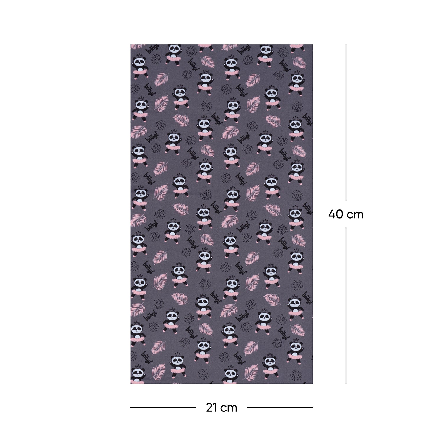baagl-tour-de-cou-enfant-panda-bandana-tubulaire image 3