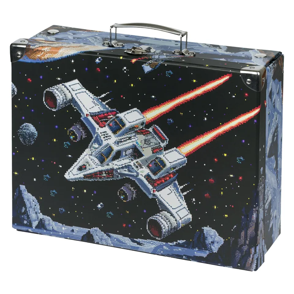 baagl-pixel-space-mallette-bo-te-scolaire-pliable image 1