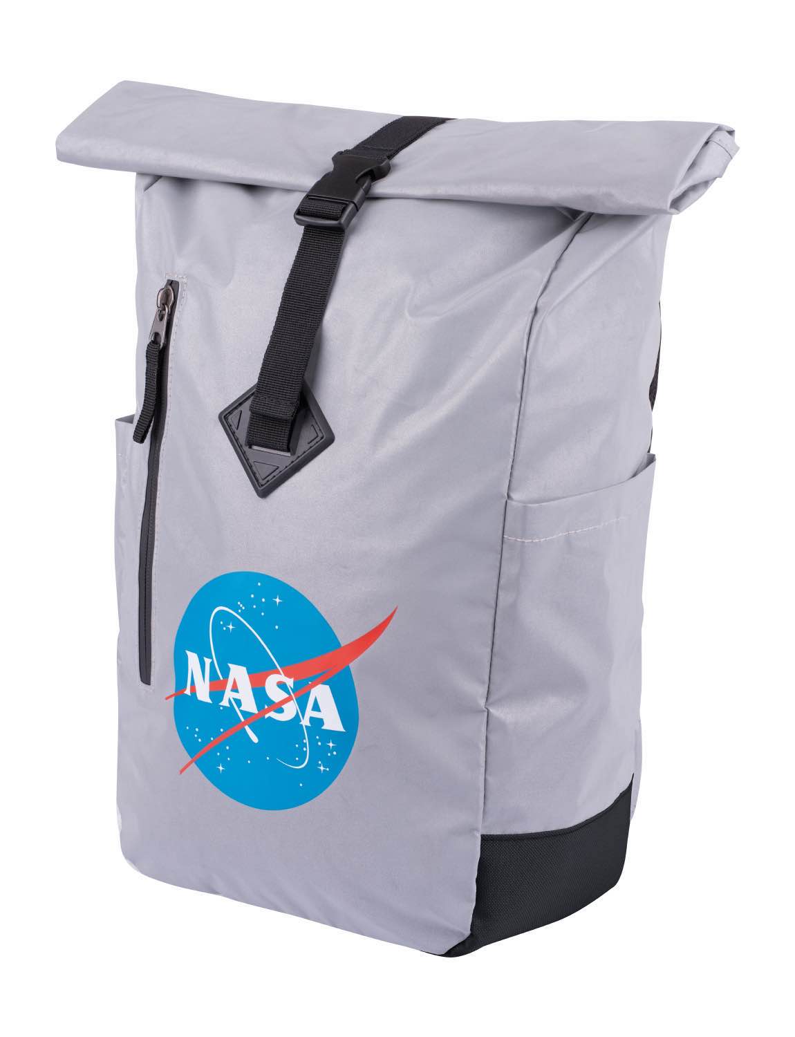 baagl-roll-nasa-reflective-roll-top-sac-dos-17-l-argent-r-fl-chissant image 2