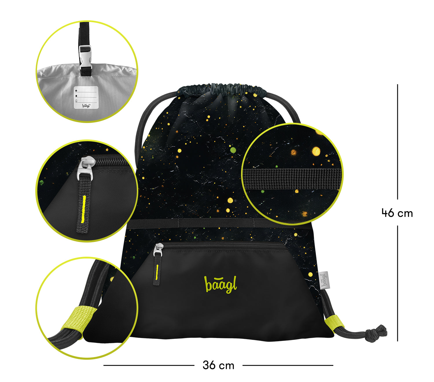 baagl-tractor-sac-de-sport-poche-zipp-e-enfant image 3