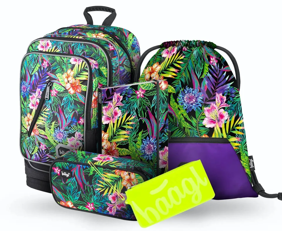 baagl-cubic-tropical-ii-set-scolaire-29-l-ergonomique image 1