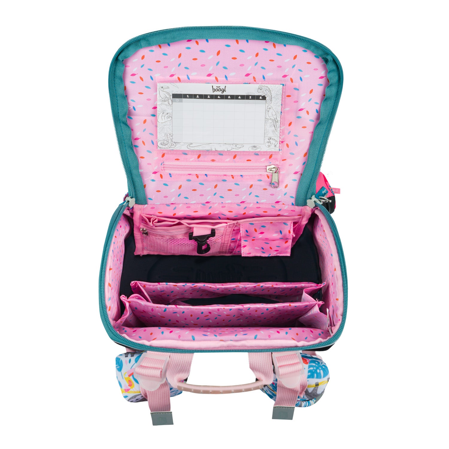 baagl-zippy-sloth-cartable-fille-rigide-18-litres-cp image 5
