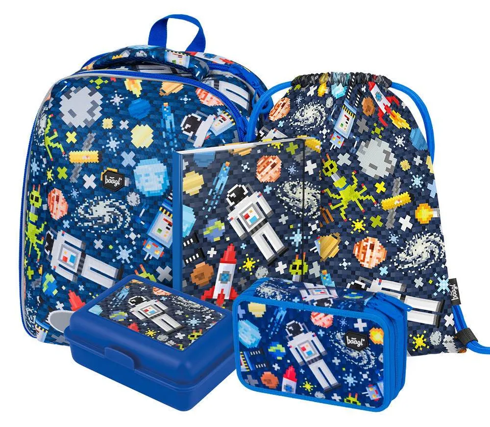 baagl-shelly-space-game-ii-set-cartable-3-pi-ces-gar-on image 1