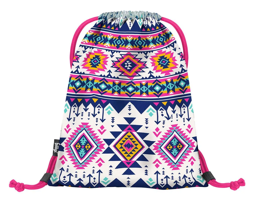 baagl-boho-sac-de-gym-enfant-sac-chaussures-lavable image 1