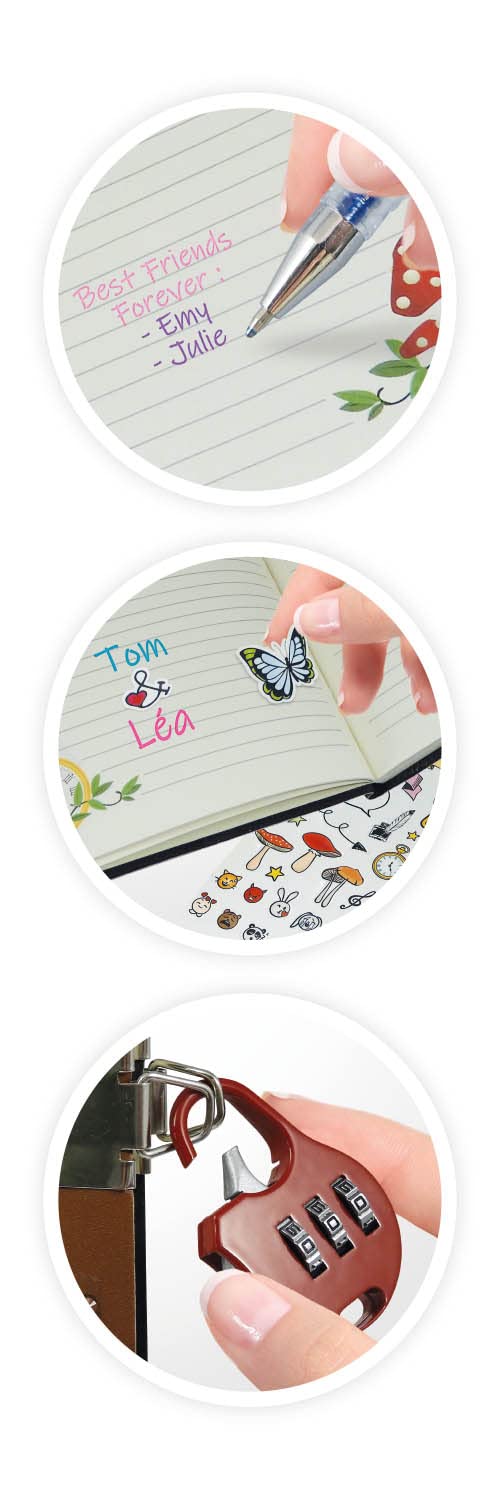 buki-nb003-carnet-secret-cadenas-journal-intime-strass-fille image 6