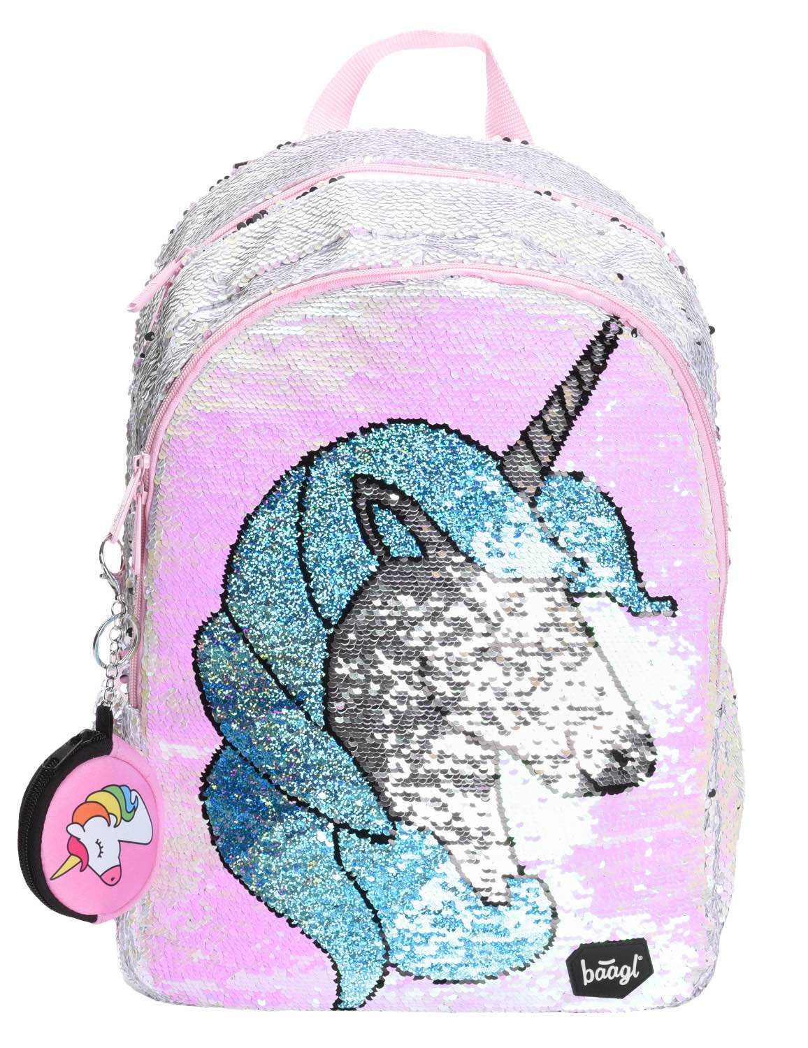 baagl-fun-unicorn-sac-dos-scolaire-29-l-porte-monnaie image 2