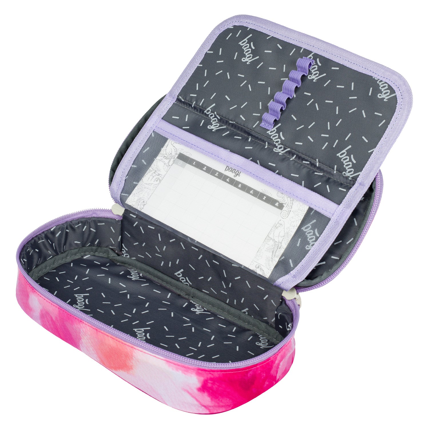 baagl-painting-tui-scolaire-trousse-simple-fille image 2