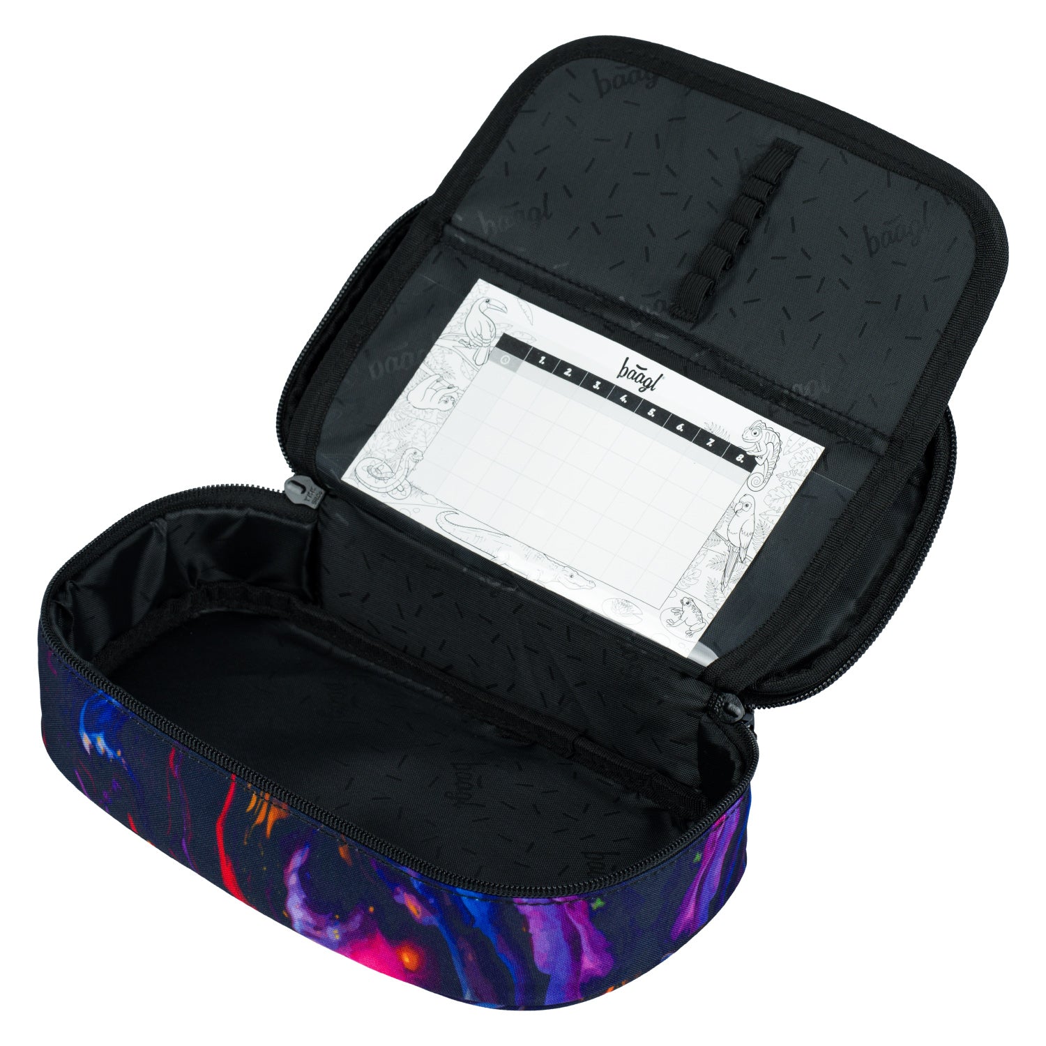 baagl-marble-trousse-scolaire-marbr-e-fille-vide image 2