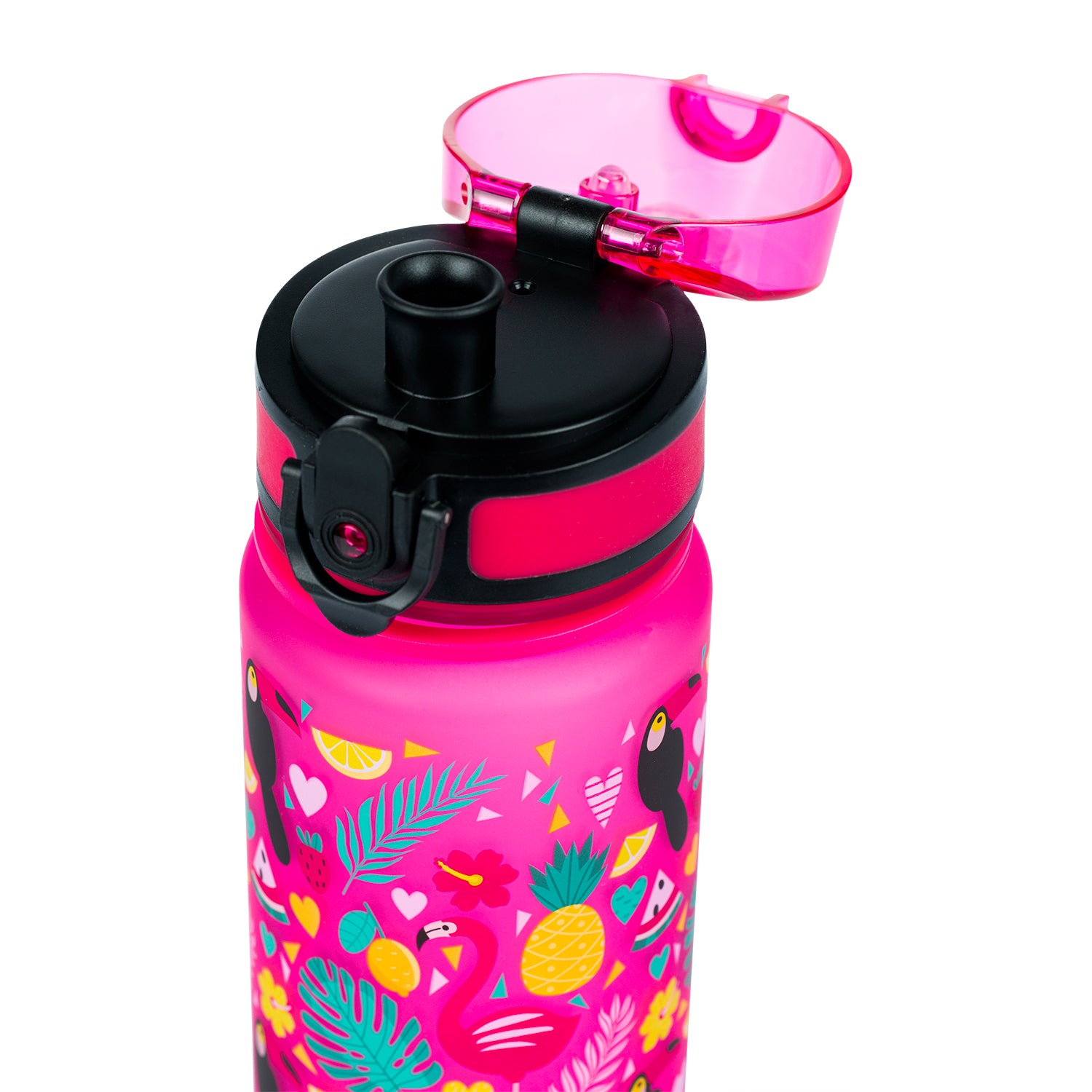 baagl-drinking-bottles-gourde-tritan-flamingos-500-ml image 5
