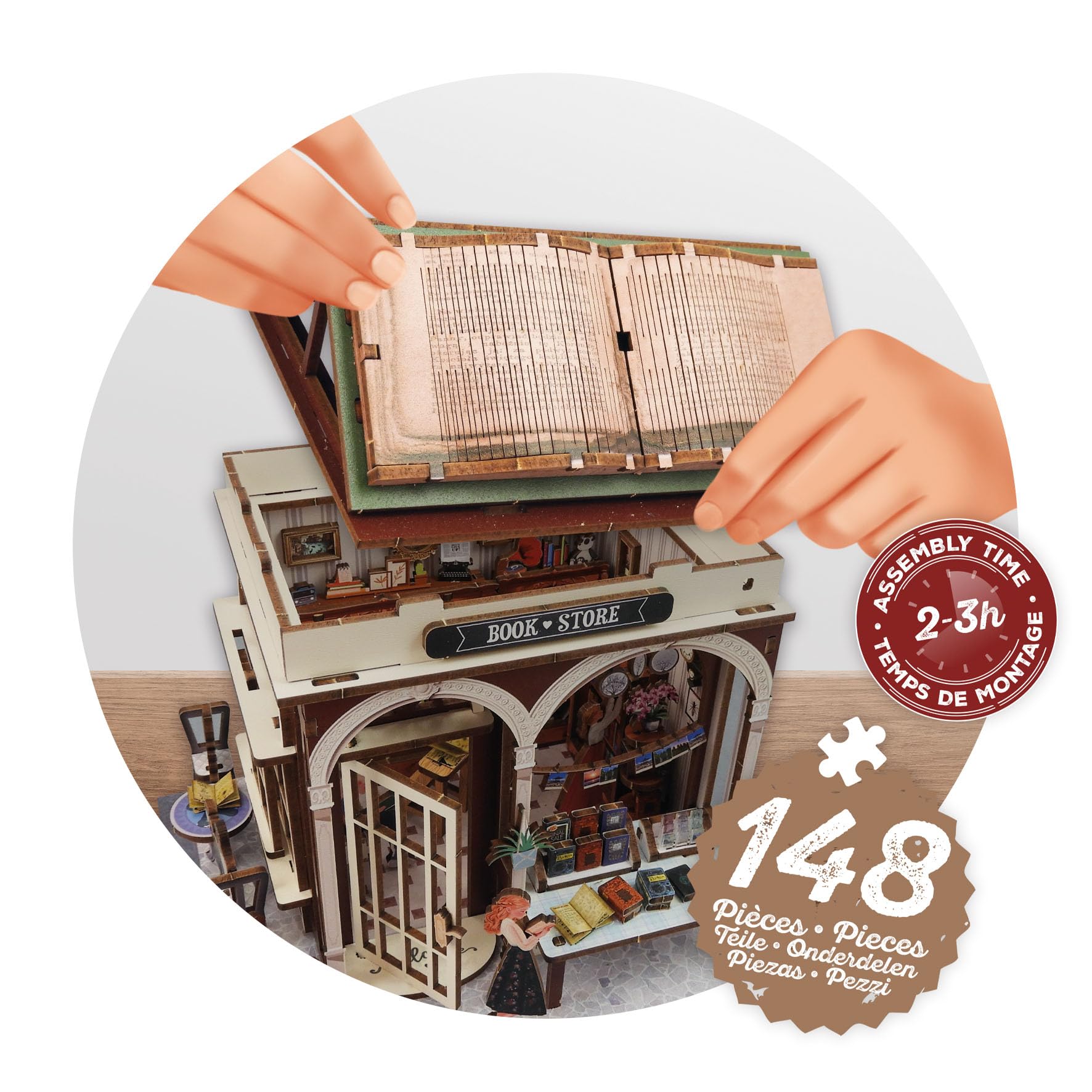 buki-espace-diorama-librairie-maquette-bois-led-148-pi-ces image 7