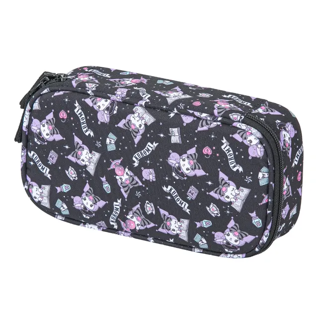baagl-kuromi-black-trousse-scolaire-noire-recycl-e image 1