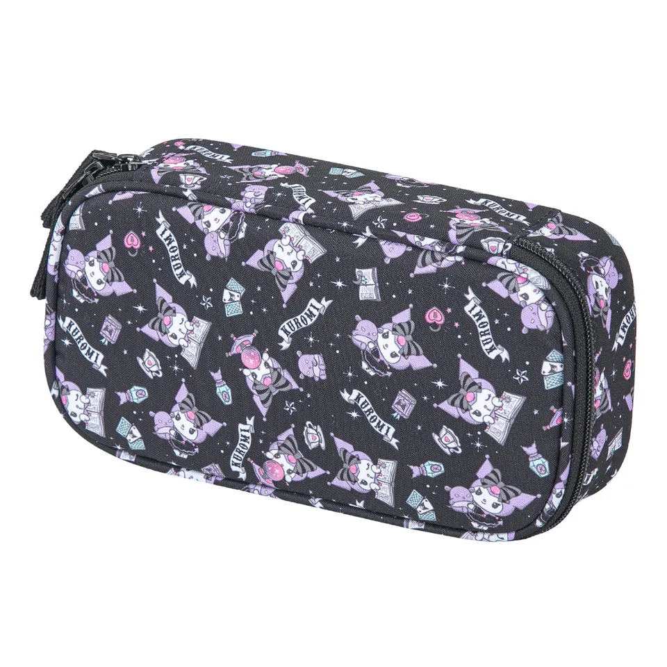baagl-kuromi-black-trousse-scolaire-noire-recycl-e image 1