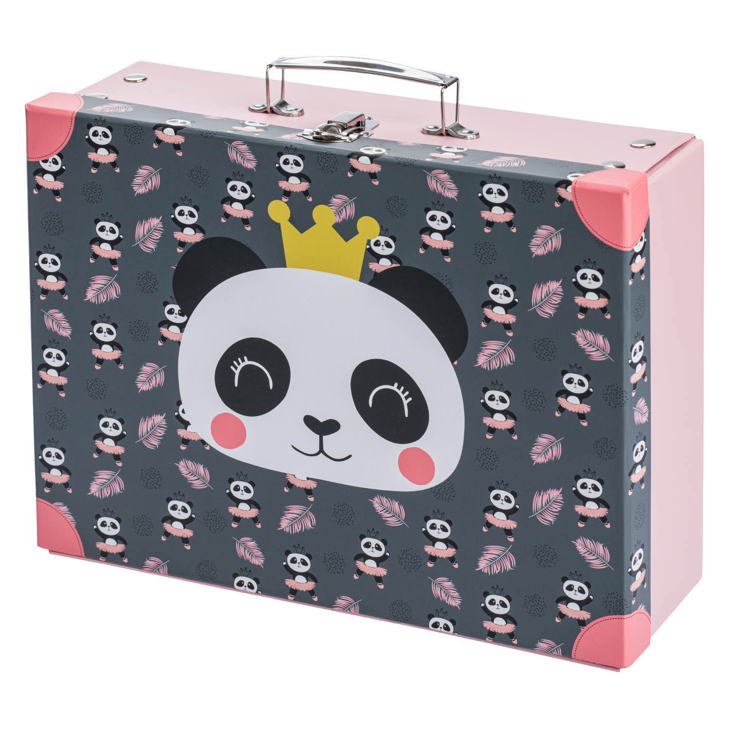 baagl-panda-mallette-scolaire-pliable-motif-panda image 1