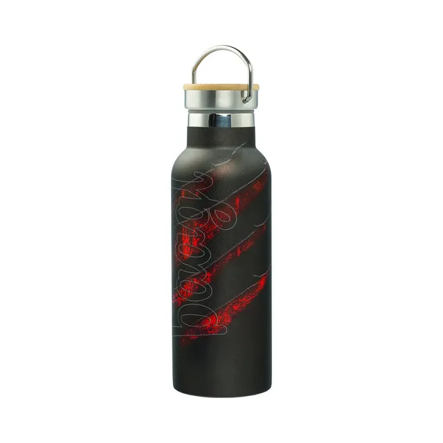 baagl-volcano-gourde-isotherme-500-ml-inox-bambou image 1