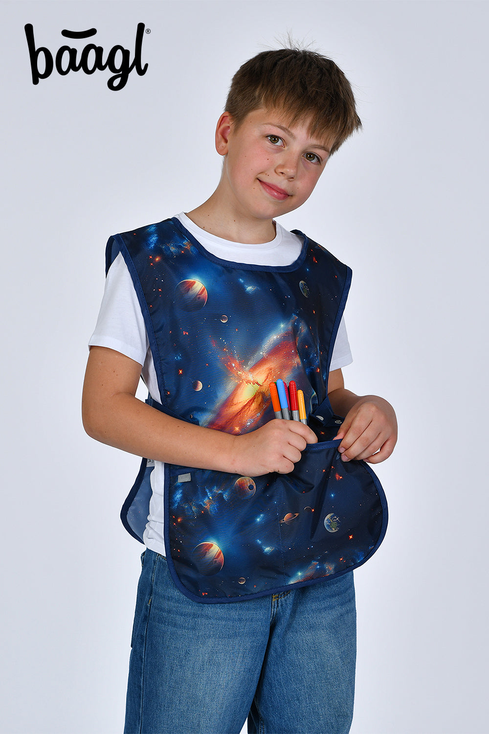 baagl-universe-tablier-enfant-poches-lavable image 6