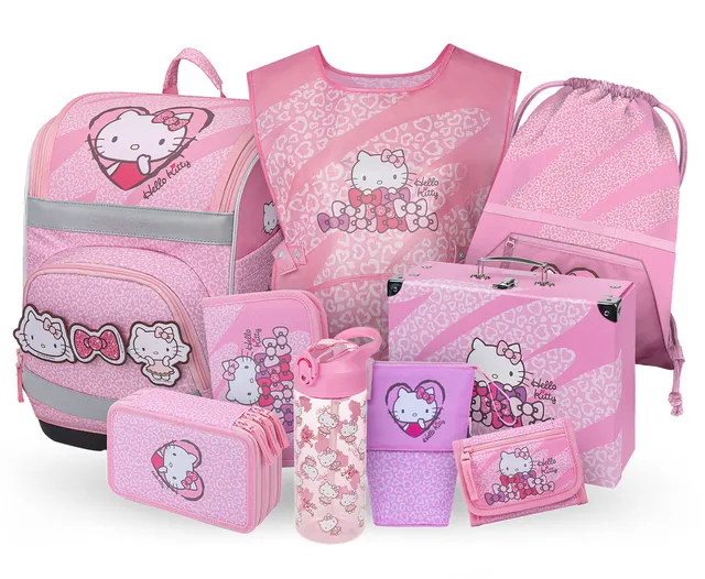 baagl-zippy-plus-cartable-hello-kitty-leopard-set-cole image 1