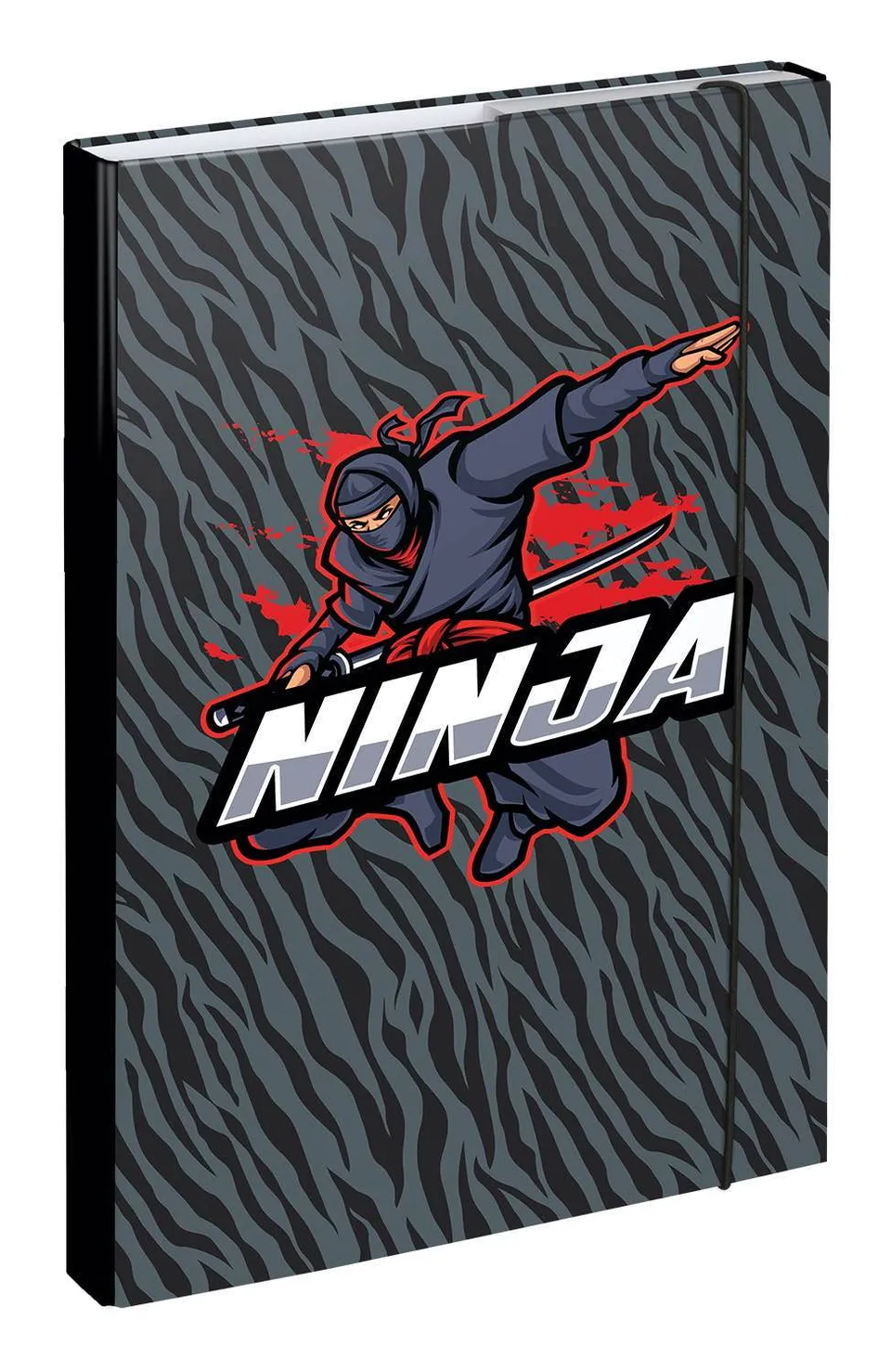 baagl-notebook-folders-ninja-chemise-a4-lastique image 1