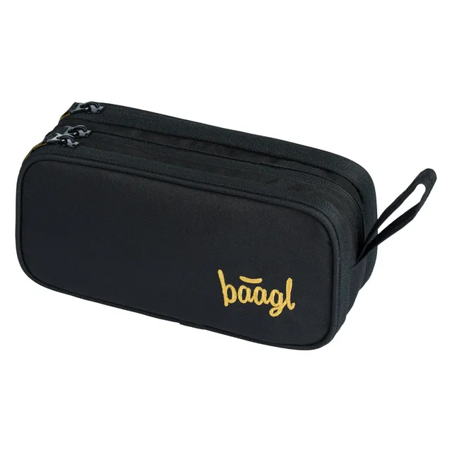 baagl-big-black-trousse-tudiant-3-zips-noire image 1