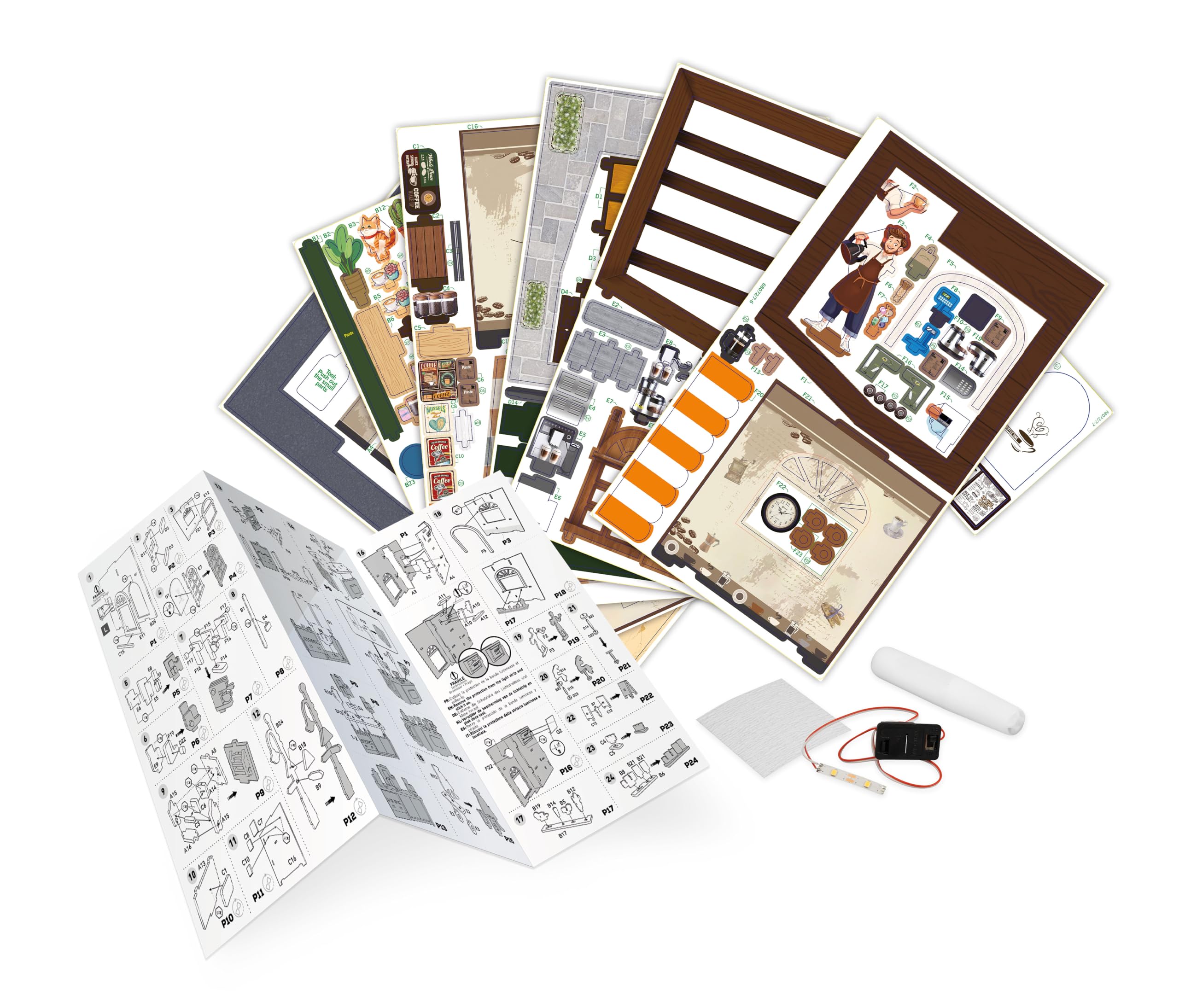 buki-diorama-68072-caf-miniature-bois-led-120-pi-ces-10-ans image 3
