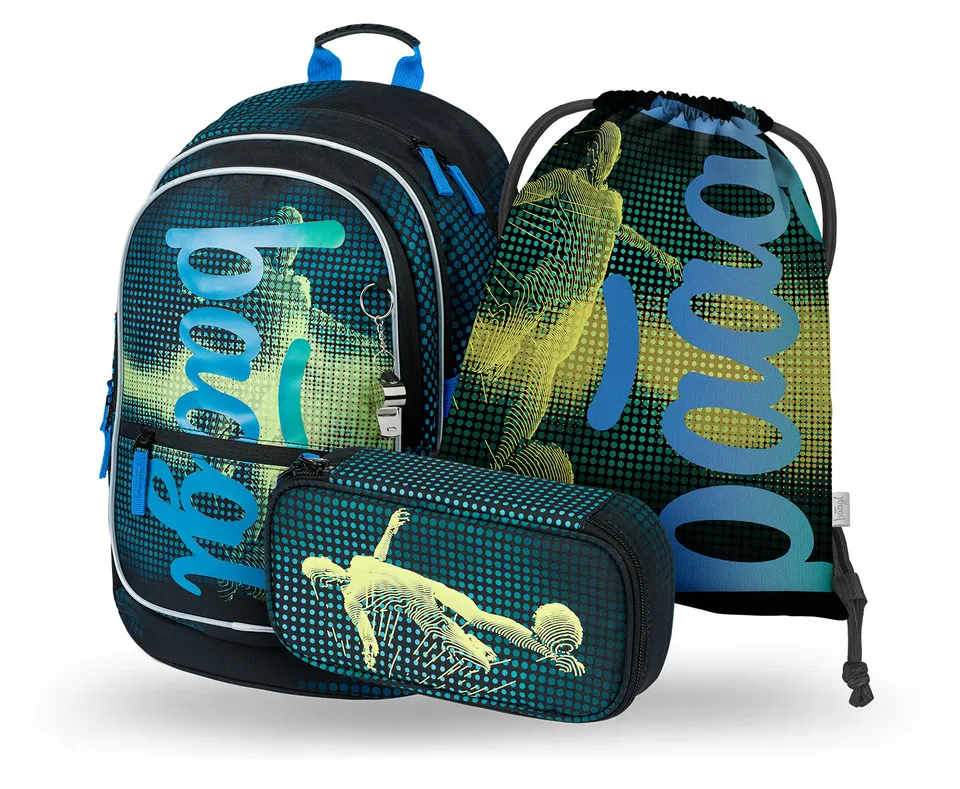 baagl-core-football-player-set-scolaire-3-pi-ces-25-l image 1