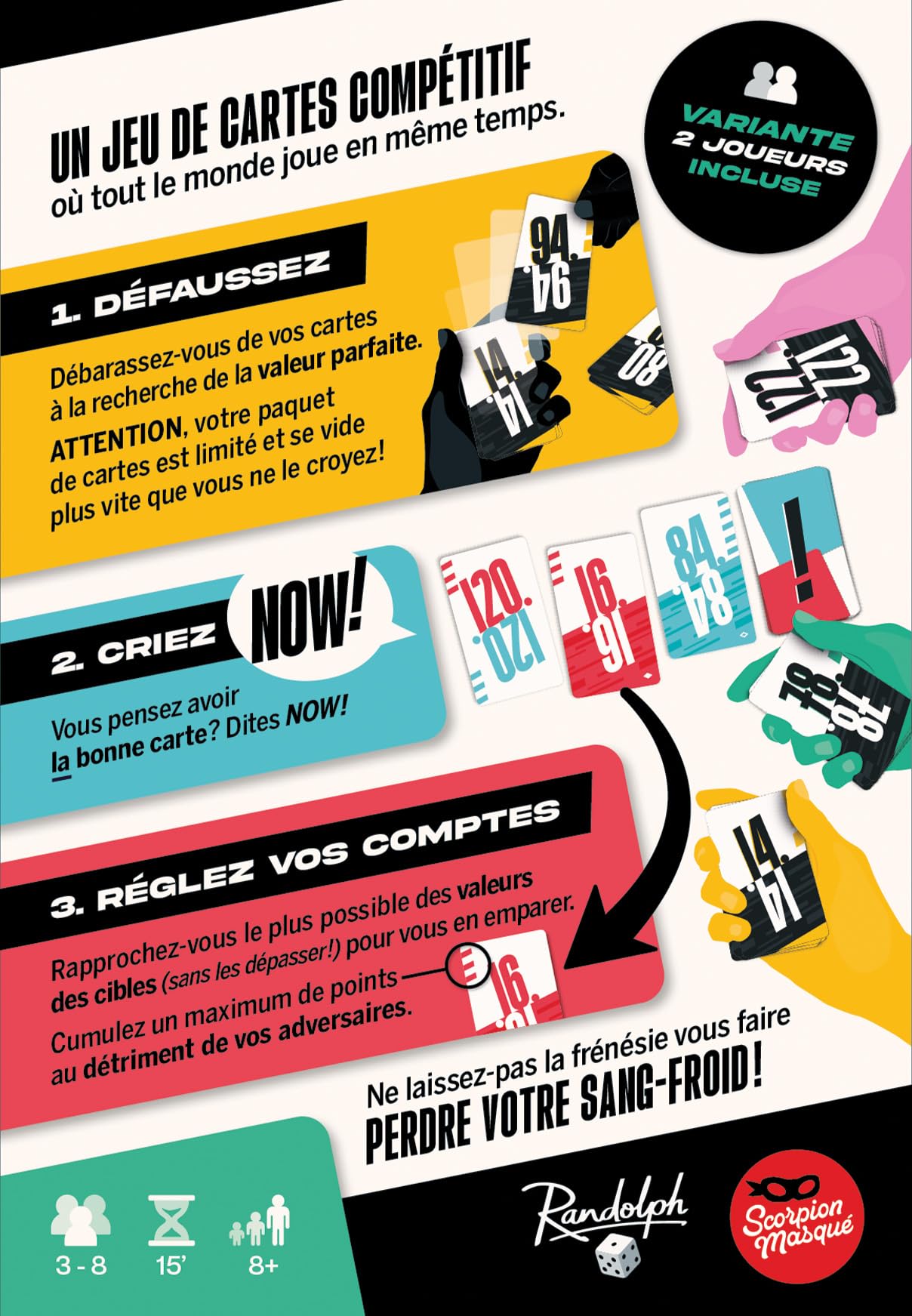 scorpion-masqu-now-jeu-de-cartes-rapide-3-8-joueurs image 3