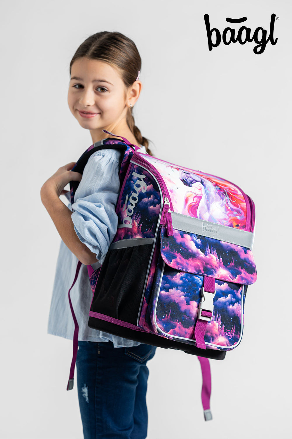 baagl-zippy-royal-unicorn-cartable-3-pi-ces-licorne image 8