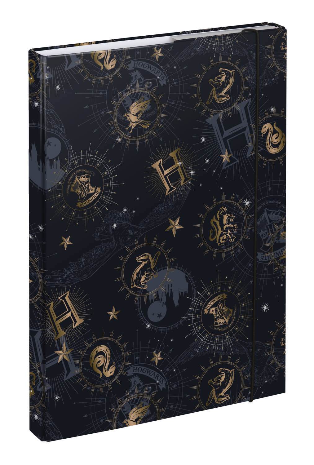 baagl-harry-potter-hogwarts-chemise-a4-lastique-poudlard image 1