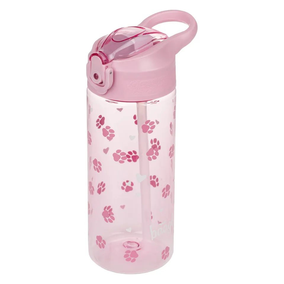 baagl-drinking-gourde-paille-paws-500-ml-tritan image 1