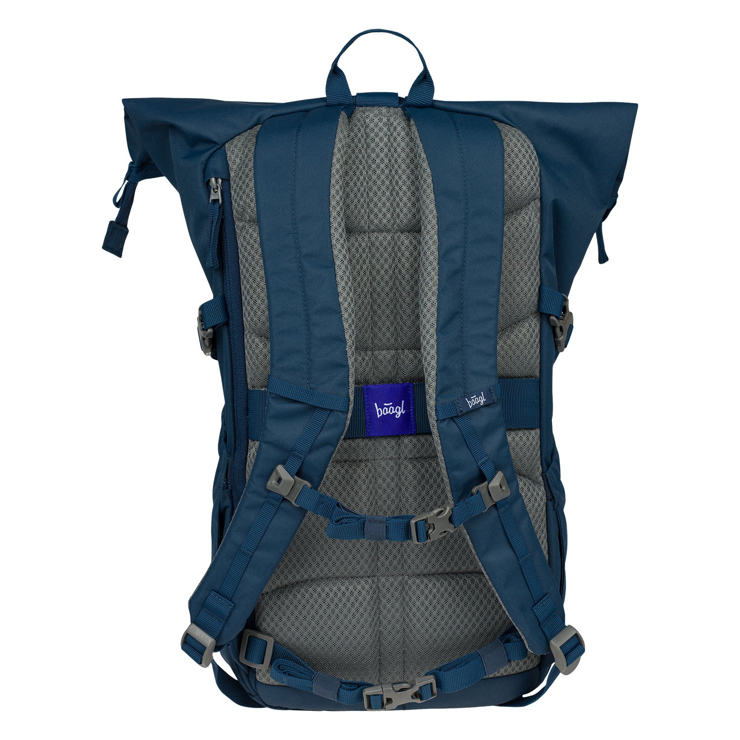 baagl-roll-sac-dos-29-l-bleu-marine-imperm-able image 3