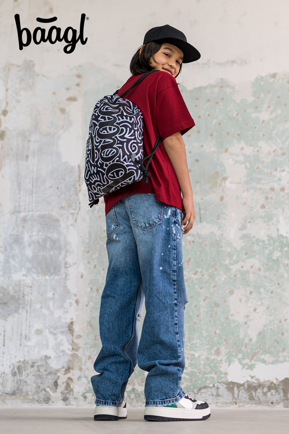 baagl-element-sac-de-gym-enfant-lavable image 6