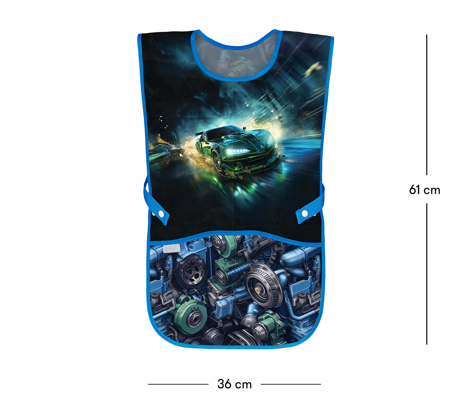 baagl-racing-car-tablier-enfant-voiture-de-course-poches image 4